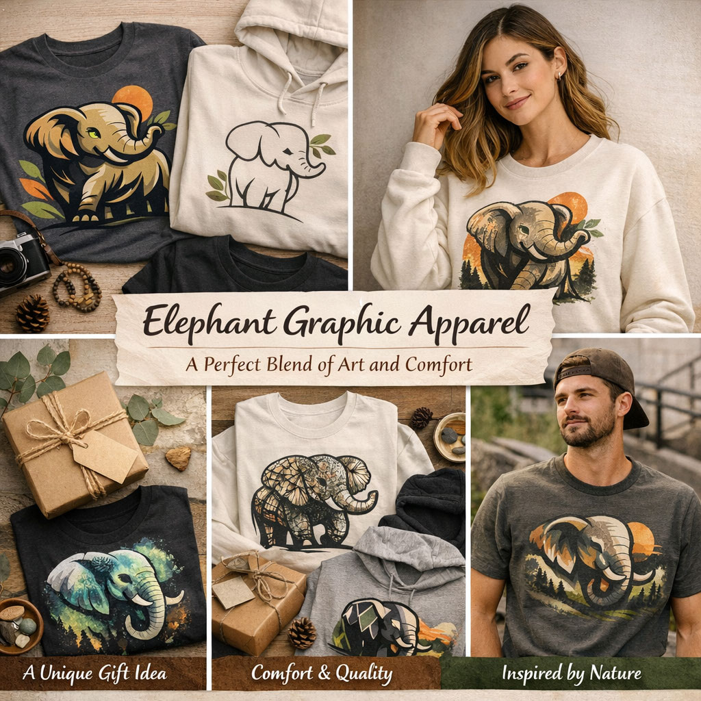 Elephant Apparel: A Perfect Blend of Art and Comfort